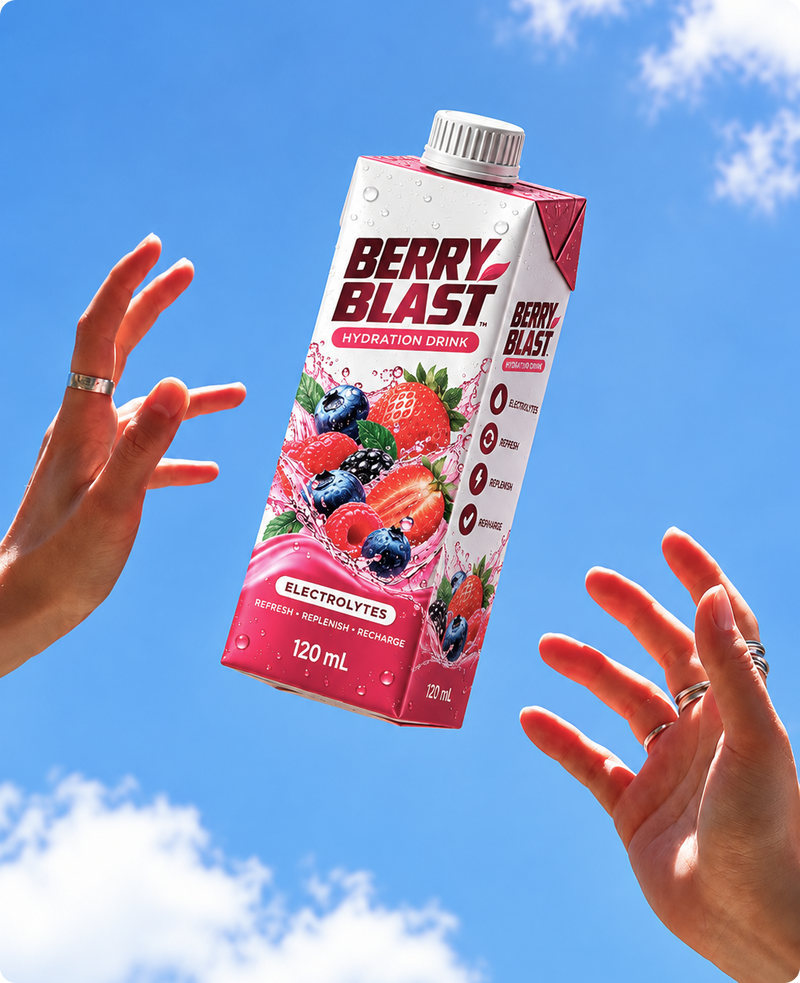 Berry Blast Tetra Pack 120ml - Product Shot