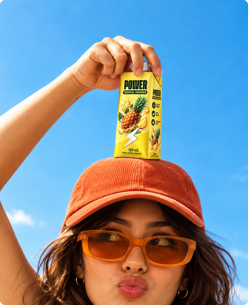Power Tropical Thunder Tetra Pack – Lifestyle Shot
