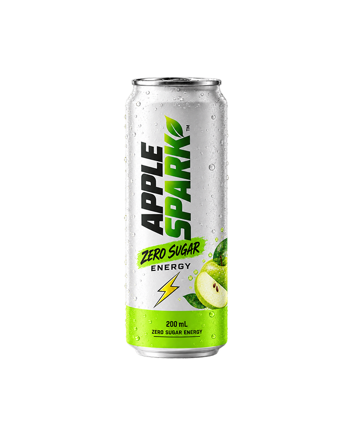 Apple Spark Zero Sugar Energy 200ml - Product Shot