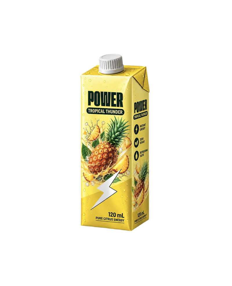 Power Tropical Thunder Tetra Pack – Front View