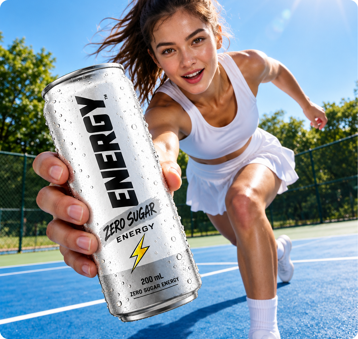 ENERGY ZERO SUGAR – ALL THE POWER, NONE OF THE SUGAR